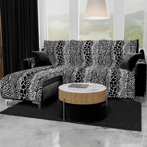 Housses de Canapé, Housse de Canapé Réversible, Housse de Fauteuil, Housse Canapé 2 Places, Protection Canapé, Marron, 100% Made in Italy (1/5)