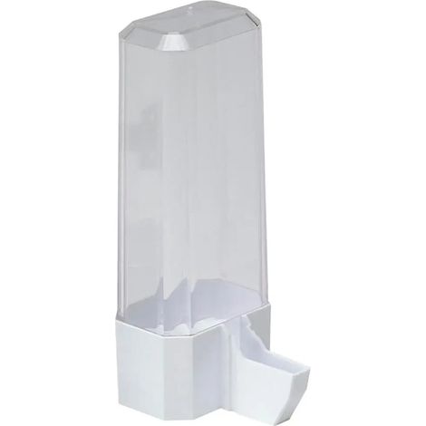 Vogeltränke Ferplast silver 240ml transparent einfache Befestigung