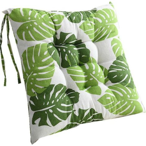 1 Coussin de chaise, mousse à mémoire de forme, respirant, lavable 30°C, pour cuisine jardin bureau (1/4)