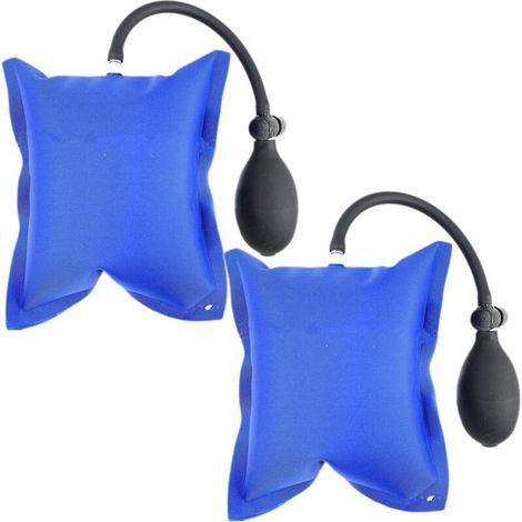 Lot de 2 coussins de montage gonflables pour porte fenêtre et voiture - Kit de nivellement et d'outils d'alignement(17x15cm)-ARCAN (1/5)