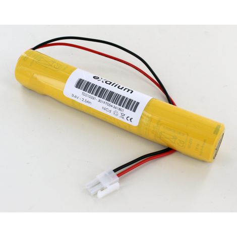 Batterie 3.6V 2.5Ah NiCd type OVA