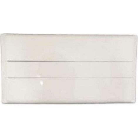 Placca bianca serie elite eurogarda completa di accessori 300001 Kariba