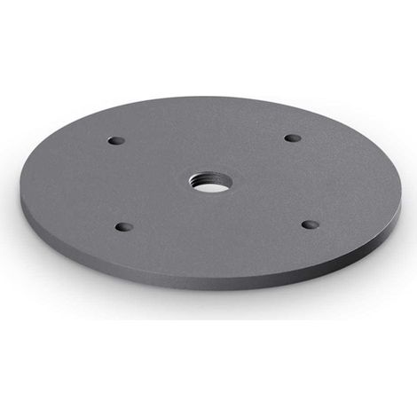 Base Hub Metallo Antracite D15Cm