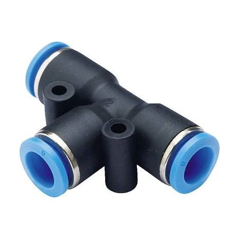 TRU COMPONENTS Raccord en T TC-13863060 PEG6-4 Ø de tuyau: 6 mm, 4 mm 1 pc(s)