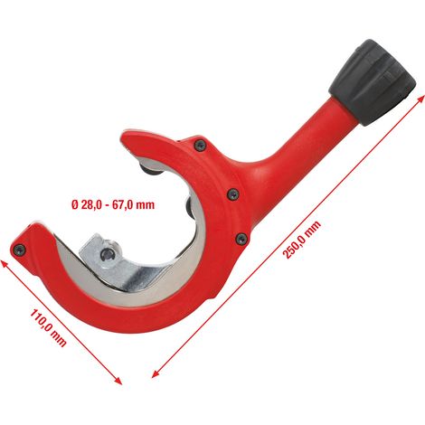 KS TOOLS Cortatubos de carraca 28 - 67 mm - 104.5050 (1/5)