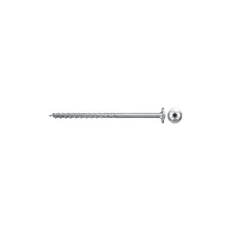 fischer Spanplattenschraube PowerFast FPF II WTP 6,0 x 120 BC 10 Tellerkopf Innenstern TX Teilgew. - 578075 (1/4)