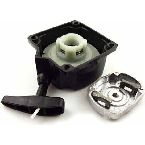 Lanceur pour moteur thermique 49cc/52cc – Démarreur semi-automatique avec cloche d'entraînement – Pour débroussailleuse et tarière (1/5)