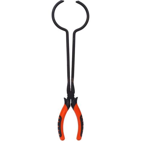 Sutinna Pince à creuset anticorrosion, Pince à creuset en métal, Pince à creuset Fondant, cuivre d'or et d'argent pour Le raffinage en fonderie (1/5)