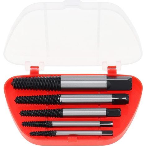 Set of 5 screw extractors M3 to M18 in HCS steel - 450405 (1/5)