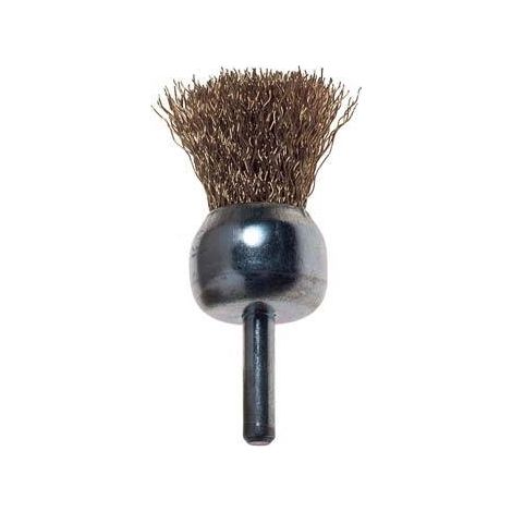PG professionelle Stahldraht-Feinputzbürste 25 mm 6 mm