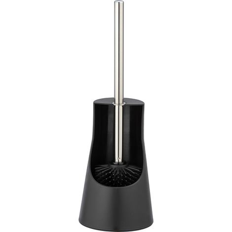 Brosse WC silicone ARESE, noir, WENKO (1/5)