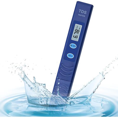 Testeur de qualité de l'eau TDS, testeur d'eau potable, testeur de qualité de l'eau 0-9990 PPM, testeur d'eau potable portable (1/5)