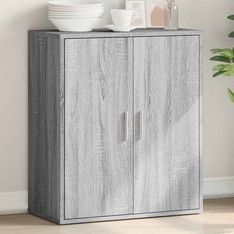 Sideboard Grau Sonoma 79x38x80 cm Holzwerkstoff