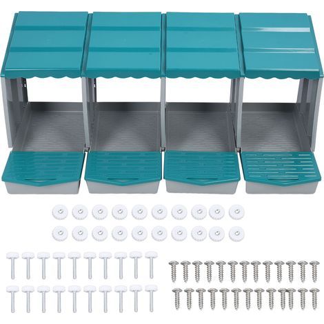 PP Chicken Nest, 4 Compartments, Comfortable, Easy to Clean (1/5)