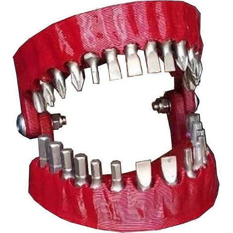 Organisateur de forets Allen à 28 trous, porte-forets pour prothèses compatible avec les forets Allen de 6,35 mm (1/4 pouce) et adaptateur Ride