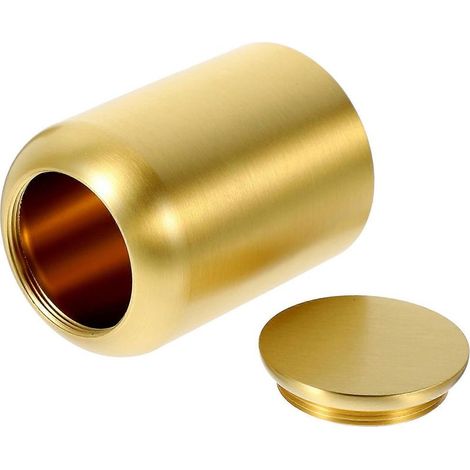 Luftdichtes Teegefäß aus Kupfer, Teedose für den Haushalt, Behälter für Teeblätter (gold) (1/5)