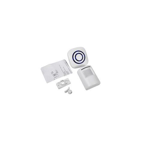 Allée patrouille Garage détecteur de mouvement alerte sans fil système sécurisé alarme sonnette prise ue
