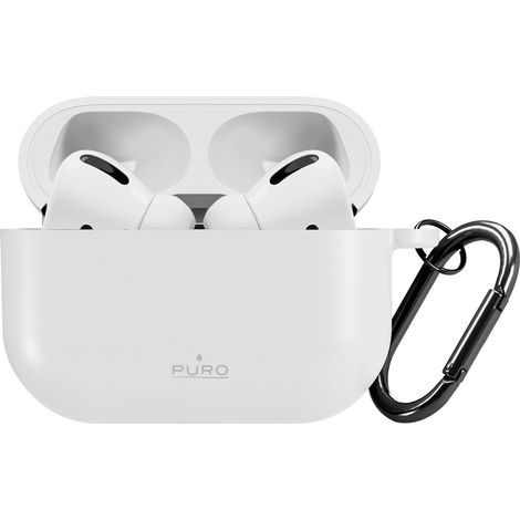Étui en silicone pour AirPods Pro 3 - Blanc (1/2)