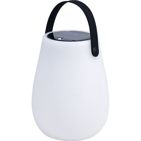 Lanterne solaire de Camping, imperméable, éclairage d'extérieur, décoration de paysage, 8 LED à couleur changeante, effet bougie, Portable, nuit (1/5)