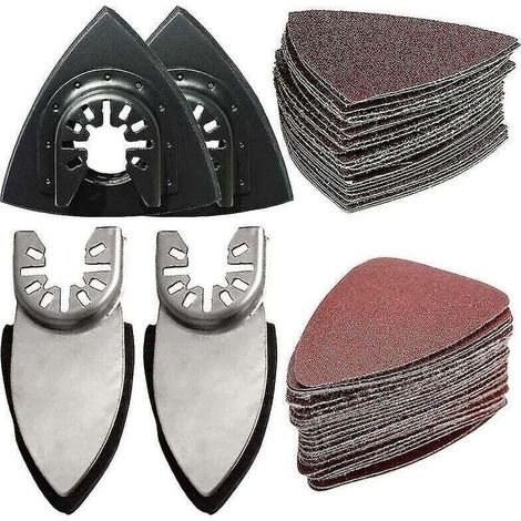 Kit de patins de ponçage de détail de 54 pièces compatibles avec le bois/gypse Autre thsinde de ponçage de polissage