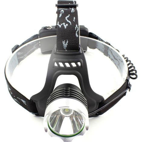 Hochleistungs-LED-Stirnlampe, USB-wiederaufladbar, weißes Licht, 3,7–4,2 V, ideal für Outdoor-Aktivitäten wie Angeln und Camping (1/5)