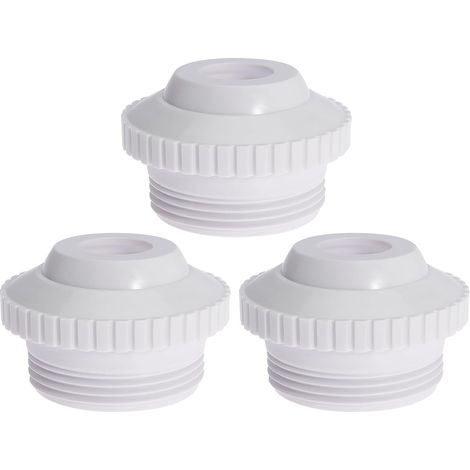 Ugelli per piscina da 3/4" (1,9 cm) per raccordi di ingresso flusso direzionale Hayward SP1419D, ugelli di ritorno con filettatura da 1-1/2" (3,8 cm), confezione da 3 (1/5)