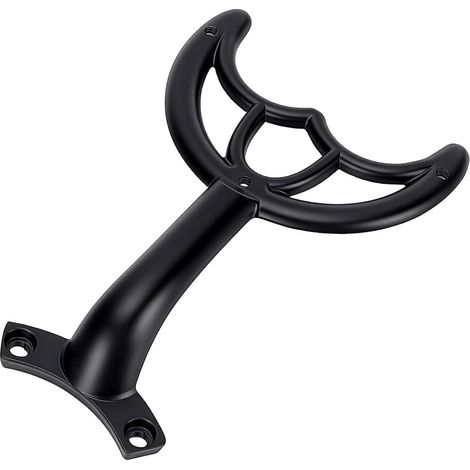 Bras de Pale de Ventilateur de Plafond Métal Noir Stable Supports de Pale de Ventilateur de Plafond Alliage de Rechange pour Ventilateurs Réparation 17cm (1/5)
