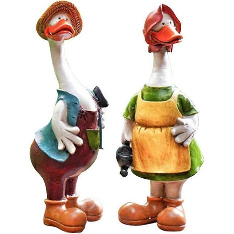 Entenpaar-Statue, Figurensammlung, Geschenkartikel, Accessoires, Dekorationsaccessoires