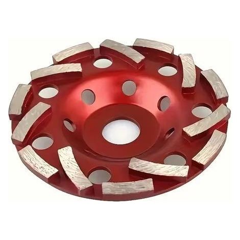 Meule diamantée 125 mm Pour Ponçage Béton, Pierre, Pierre Naturelle, Colle à Carrelage (1/4)