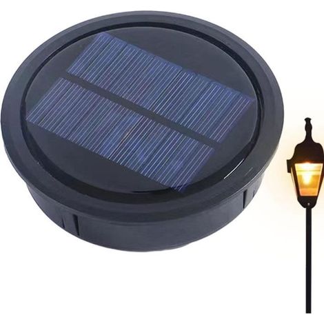 1 Dessus de rechange pour lanterne solaire, Batterie lithium, 10h éclairage, Imperméable, Extérieur Jardin (1/4)
