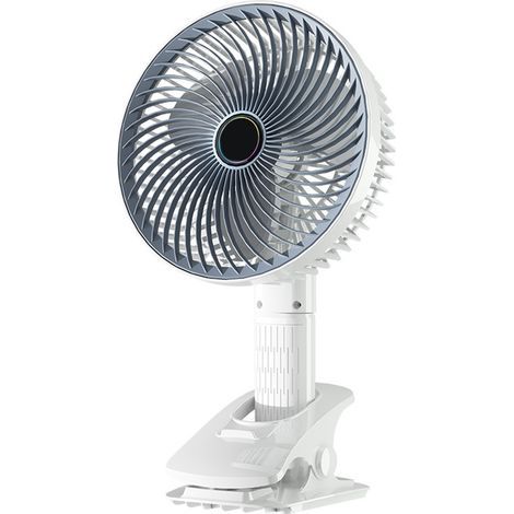 Portable USB Rechargeable Fan, Wall Mountable, 3 Speeds, Strong Wind, Small Portable Electric Fan for Home and Dorm (1/5)