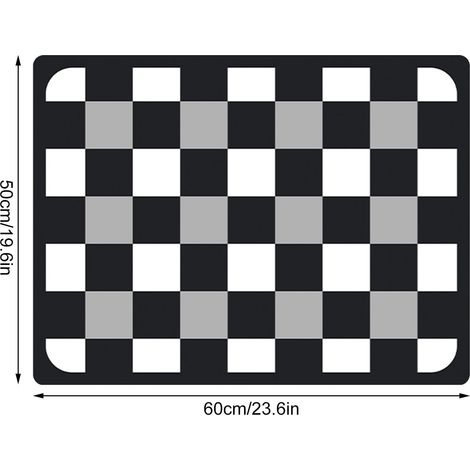 Tapis Égouttoir - 50 x 60 cm - Tissu Technique Absorbant Non Glissant - Pour Cuisines, Bars et Tables à Thé - 1 Pièce (1/4)