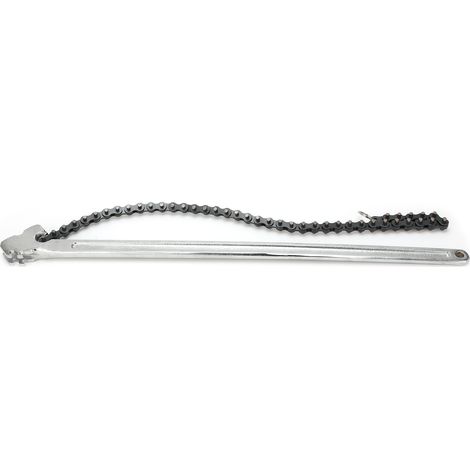 Clé à chaîne de 24 pouces en acier au Chrome Vanadium, diamètre réglable, outil d'articulation à long manche (1/5)