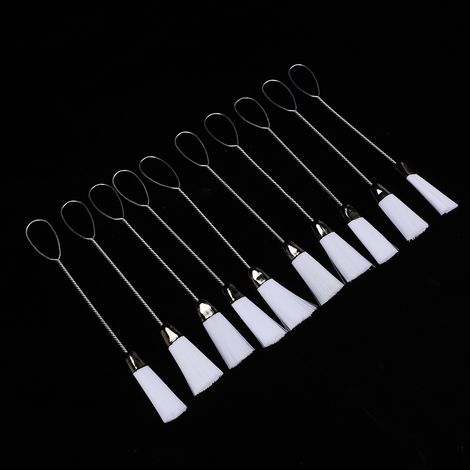 Brosse de nettoyage pour pièces de machine à coudre, brosse à une seule tête, brosse de nettoyage pour ordinateur (1/4)