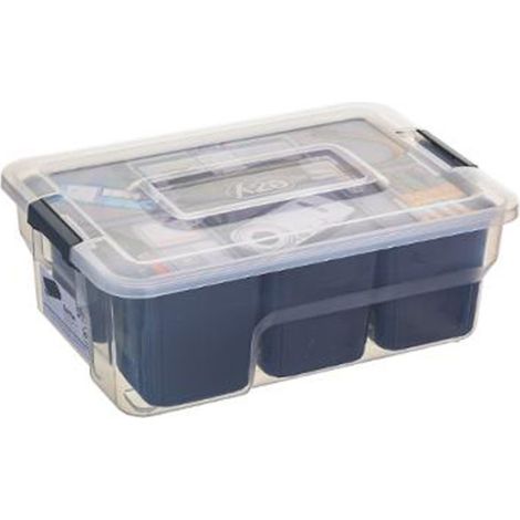Boîte de Rangement "Samba" 5L Gris (1/3)