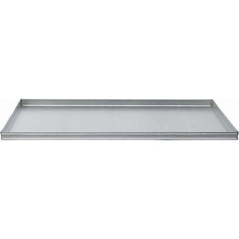 Teglia rett all cm 60x20x2 bordi dritti