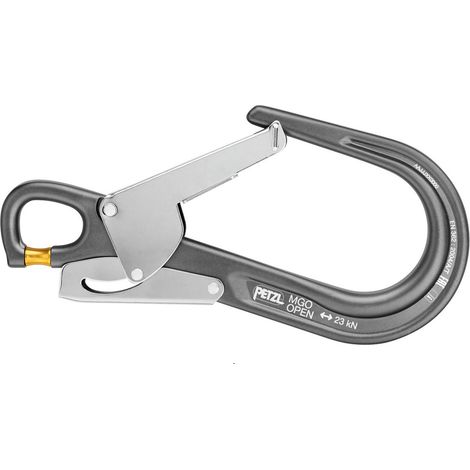 Conector Mgo Open 110 mm Alu Doble Cierre Auto 23 kN EN362
