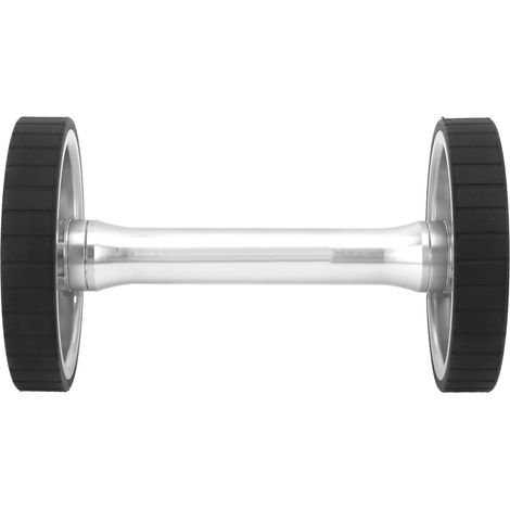 MEIJUN Barre télescopique extensible Easy Wheel, jeu de roues élargies 80mm pour Brompton 3sixty, argent (1/5)