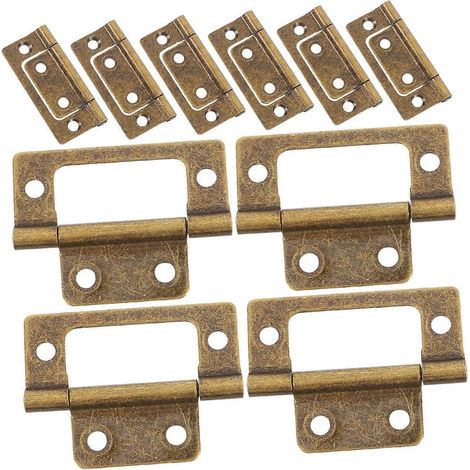 SOIMISS Lot de 12 petites charnières de rechange pour porte pliante de cuisine (1/5)