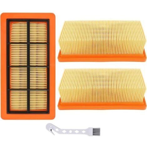 3 Piezas KFI 7420 Filtro Plano Plisado para Kärcher AD2, AD2 Batería, AD4 Premium, AD3 Premium, AD3, AD 3.200, AD 3.000, Filtro de Repuesto para Aspirador de Cenizas y Polvo (1/5)