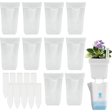 zum Anpflanzen und Züchten Packung mit 10 selbstbewässernden (1/5)