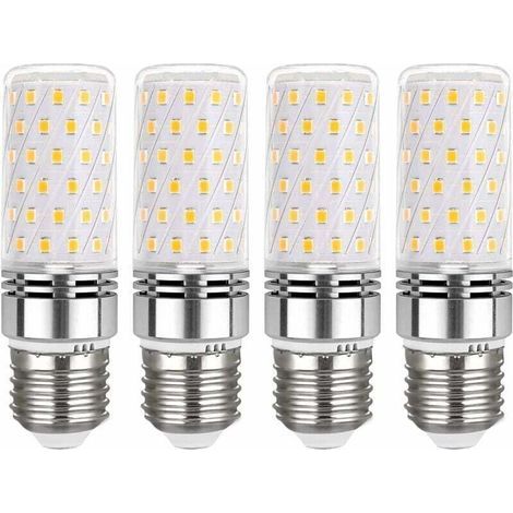 Lampadine LED E27 da 12W, luce bianca fredda 6000K, equivalenti a una lampadina a incandescenza da 120W, confezione da 4 (1/5)