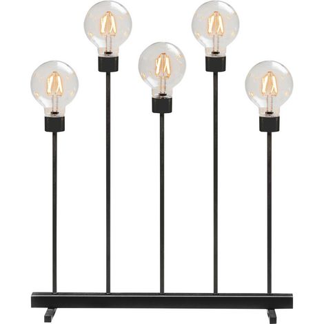 [NEUWERTIG] B-Ware Konstsmide 3963 710 Tr Led Szenerie Bernstein Led Lampe Schwarz Eek F Dimmbar
