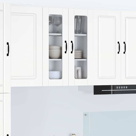 Armoire de cuisine-Meuble de cuisine-Armoire de rangement Blanc 60 x 31 x 80 cm Bois d'ingénierie 828457 (1/5)