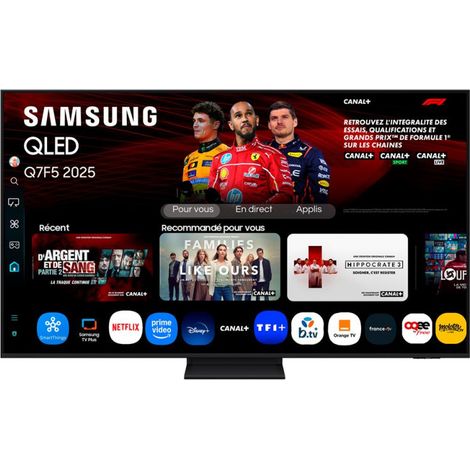 Samsung – TV QLED 75" (190 cm) 4K UHD – Quantum Dots – Dolby Atmos – Smart TV Tizen – 3 HDMI – Gaming Hub
