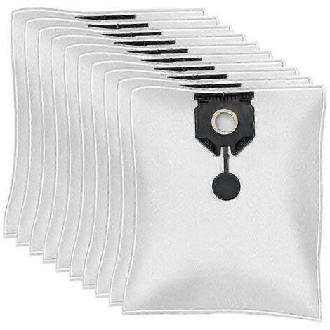Lot de 10 sacs d'aspirateur compatibles avec les aspirateurs à sac de 2,889 à 154,0 pouces.