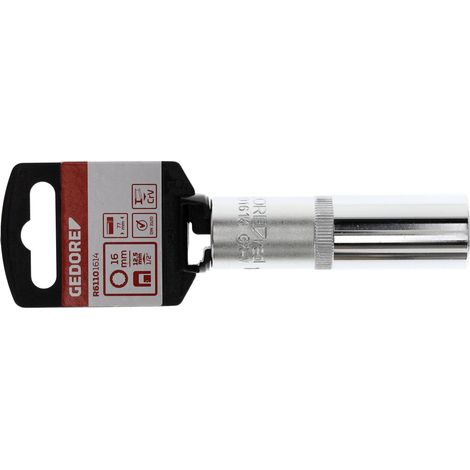 R61101614 Vaso para llave de vaso 1/2" 12 caras 16 mm longitud 77 mm (1/4)
