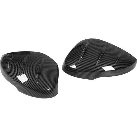 2 coques de rétroviseurs latéraux en ABS couleur fibre de carbone brillante, de remplacement pour Honda Civic 11e génération (2022) (1/5)