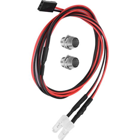 phares LED de 5 mm pour voiture de drift RC modèle 1/10 (lumière bleue n° 11) (1/5)