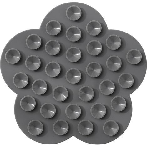 Tapis de léchage pour mangeoires lentes pour chats, coussin-Gris (1/5)